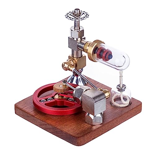 Kisss Stirlingmotor, Stirlingmotor Bausatz Mini Stirlingmotor Modell Einstellbare Geschwindigkeit Stirlingmotor Externer Verbrennung Bausatz, Sterling Motor Motor Bausatz Bildung Wissenschaft von Kisss