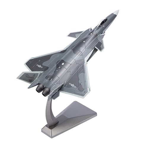 KituT 1:60 J-20-Flugzeugmodell, Kampfjet-Flugzeugmodell, Legierungsdruckguss-Modellflugzeug, Geschenk- Oder Sammelmodell (1:100) von KituT