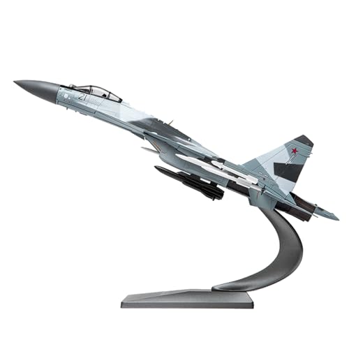 KituT 1:72 SU-35 Flugzeugmodell, Kampfjet, Flugzeugmodell, Legierungsdruckguss-Modellflugzeug, Geschenk- oder Sammelmodell von KituT