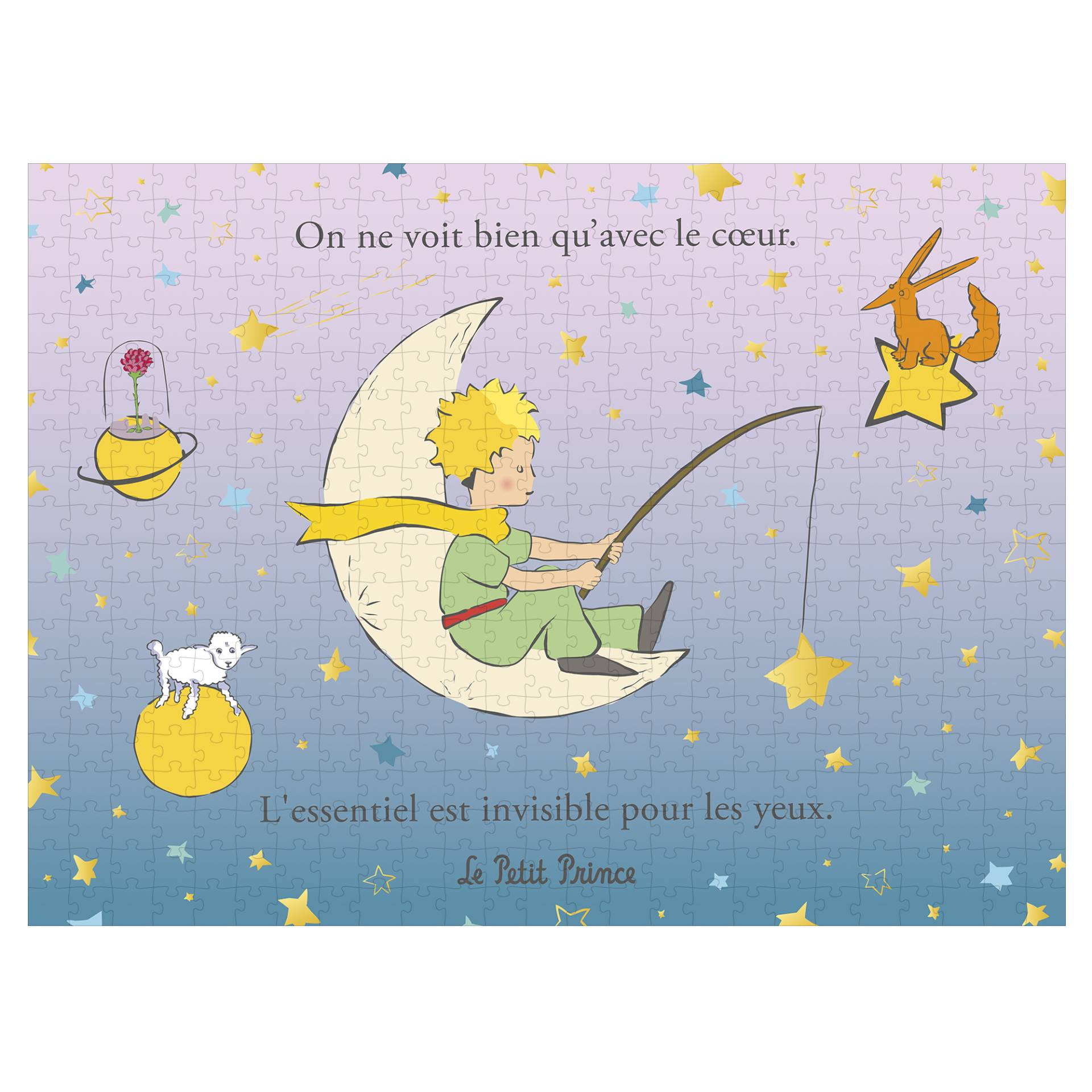 Kiub Le Petit Prince - Auf der Suche Nach Sternen 500 Teile Puzzle Kiub-80028 von Kiub