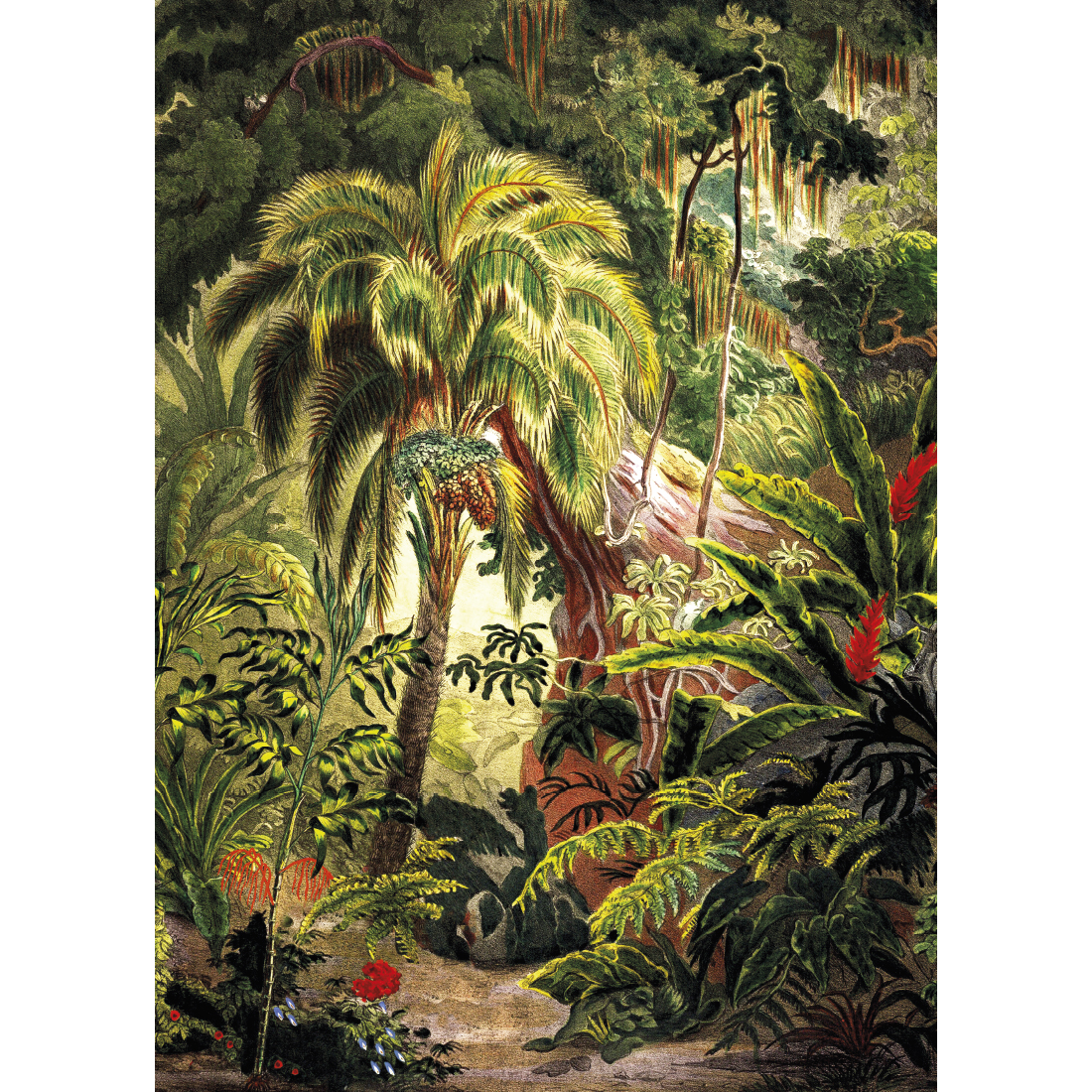 Kiub Tropischer Wald 1000 Teile Puzzle Kiub-80299 von Kiub