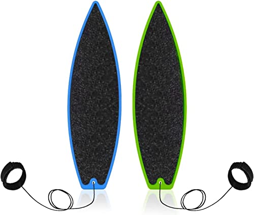 Mini Surfboard, Finger Surfbrett, Fingerspitzen Surfbrett, 2PCS Fingerbrett-Spielzeug Mini Fingerboards Mini-Griffbrett Miniatur Spielzeug Kreatives Spielzeug für Jungen Mädchen Erwachsene von Kiuiom