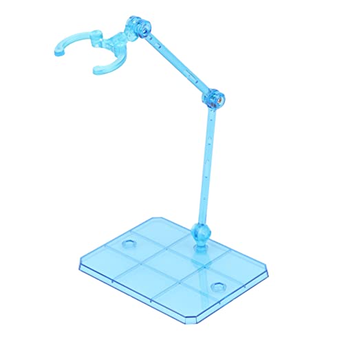 Kivvlbzeq 10 StüCk Aktion Figure Basis Passende Display StäNder Halterung für 1/144 1/100 Puppen Modell BüHne Gesetz Kleidung,Blau von Kivvlbzeq