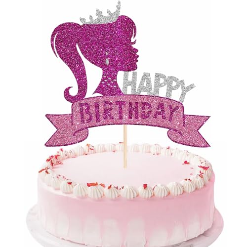 Kiwochy Tortendeko Geburtstag Mädchen Prinzessin Cupcake Toppers Lila Mädchen Kuchendeko Prinzessin Tortendeko Glitzer Happy Birthday Kuchen Deko für Mädchen Princess Thema Party Kuchen Dekoration Kiwochy Tortendeko Geburtstag Mädchen Prinzessin Cupcake Toppers Lila Mädchen Kuchendeko Prinzessin Tortendeko Glitzer Happy Birthday Kuchen Deko für Mädchen Princess Thema Party Kuchen Dekoration von Kiwochy