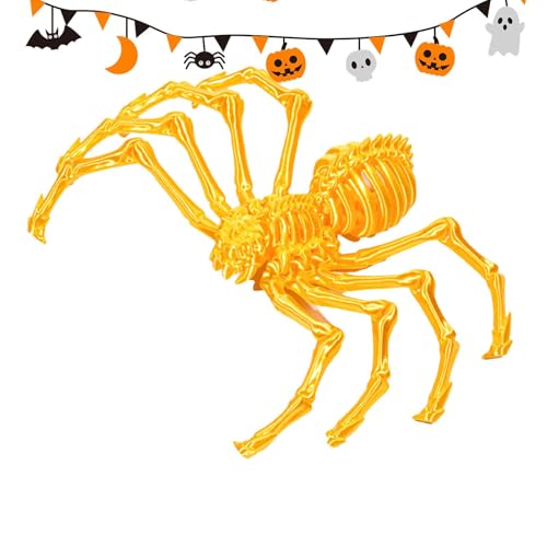 Kixolazr 3D-gedruckte bewegliche Spinne, 3D-gedrucktes Spinnenspielzeug | Executive Desk Toys Riesenspinne | 3D bewegliche Spinne Erwachsene Fidget Toys Mystery Spider Halloween Dekorationen von Kixolazr