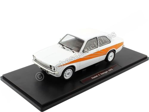 Kk Scale Models 180671W Miniaturauto, Weiß/Orange von KK Scale