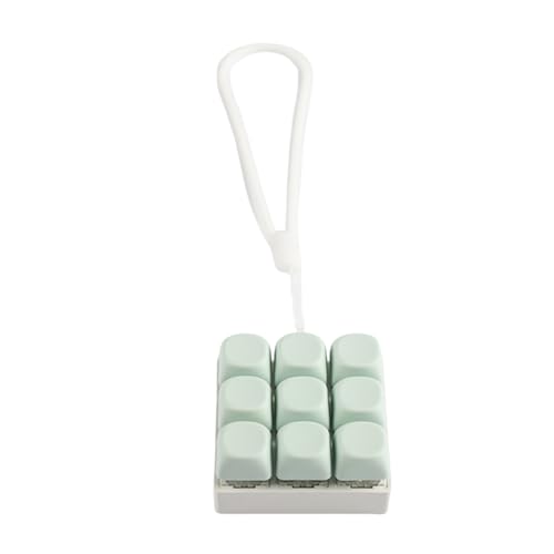 9-Tasten-Tastatur-Klick-Spielzeug, Schlüsselanhänger, mechanische Schalter, Tester für Training und Reisebegleiter 9-Tasten-Tastatur-Klick-Spielzeug, Schlüsselanhänger, mechanische Schalter, Tester für Training und Reisebegleiter von Klaisy