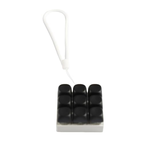 9-Tasten-Tastatur-Klick-Spielzeug, Schlüsselanhänger, mechanische Schalter, Tester für Training und Reisebegleiter 9-Tasten-Tastatur-Klick-Spielzeug, Schlüsselanhänger, mechanische Schalter, Tester für Training und Reisebegleiter von Klaisy