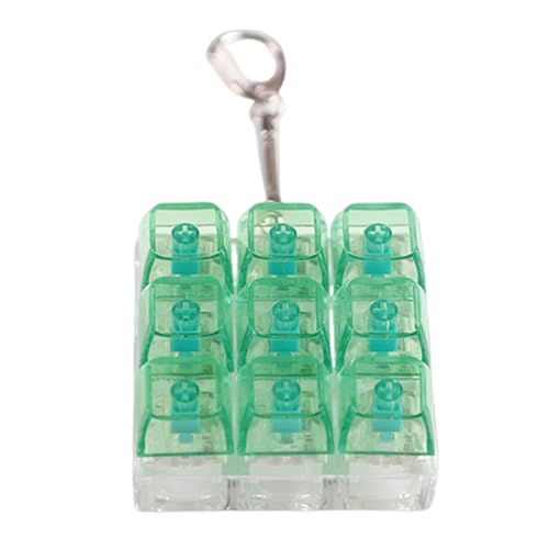 9-Tasten-Tastatur-Klick-Spielzeug, Schlüsselanhänger, mechanische Schalter, Tester für Training und Reisebegleiter 9-Tasten-Tastatur-Klick-Spielzeug, Schlüsselanhänger, mechanische Schalter, Tester für Training und Reisebegleiter von Klaisy