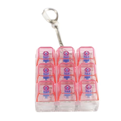 9-Tasten-Tastatur-Klick-Spielzeug, Schlüsselanhänger, mechanische Schalter, Tester für Training und Reisebegleiter 9-Tasten-Tastatur-Klick-Spielzeug, Schlüsselanhänger, mechanische Schalter, Tester für Training und Reisebegleiter von Klaisy