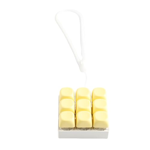 9-Tasten-Tastatur-Klick-Spielzeug, Schlüsselanhänger, mechanische Schalter, Tester für Training und Reisebegleiter 9-Tasten-Tastatur-Klick-Spielzeug, Schlüsselanhänger, mechanische Schalter, Tester für Training und Reisebegleiter von Klaisy