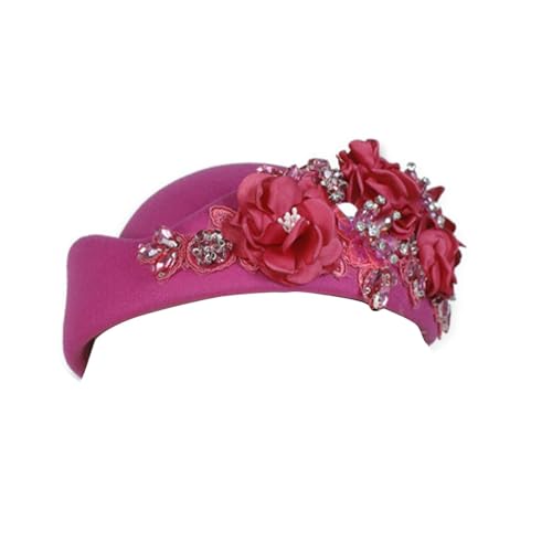 Klaisy 1. Britisch inspirierter bestickter Hut, verstellbar, Unisex-Design, Schmuckstein-Details, leicht, 11 Farben, bestickt für Damen Klaisy 1. Britisch inspirierter bestickter Hut, verstellbar, Unisex-Design, Schmuckstein-Details, leicht, 11 Farben, bestickt für Damen von Klaisy