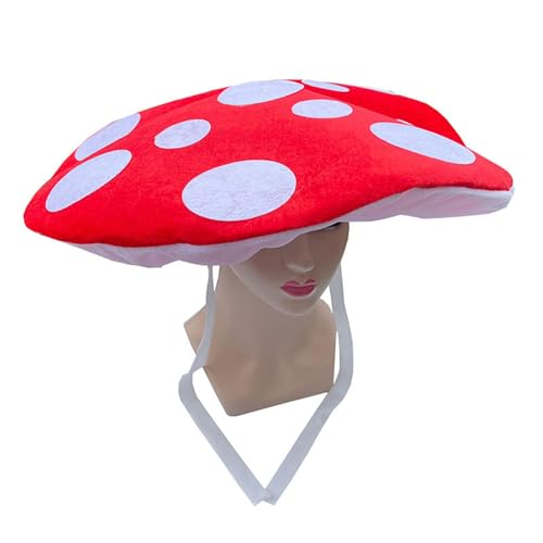 Klaisy Hübsche Pilz-Designs, Bühnenshow-Kappen, modischer Vintage-Hut für Damen und Herren, Themen-Event-Kostüm, Accessoire, Kostüm-Hut Klaisy Hübsche Pilz-Designs, Bühnenshow-Kappen, modischer Vintage-Hut für Damen und Herren, Themen-Event-Kostüm, Accessoire, Kostüm-Hut von Klaisy