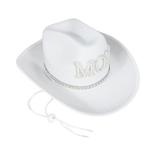 Klaisy Hut für Familien-Mottopartys, Western-Hut, Sonnenfest, mit atmungsaktivem Stoff, Fedoras für Mütter und Vatertag, Familientreffen, Partyhut Klaisy Hut für Familien-Mottopartys, Western-Hut, Sonnenfest, mit atmungsaktivem Stoff, Fedoras für Mütter und Vatertag, Familientreffen, Partyhut von Klaisy