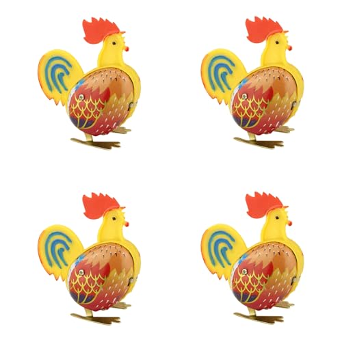 Klaisy Nostalgic Windup Rooster Hackung Hühnchenspielzeug Für Desktop Zubehör Streich Vintage Foto Requisiten Klaisy Nostalgic Windup Rooster Hackung Hühnchenspielzeug Für Desktop Zubehör Streich Vintage Foto Requisiten von Klaisy