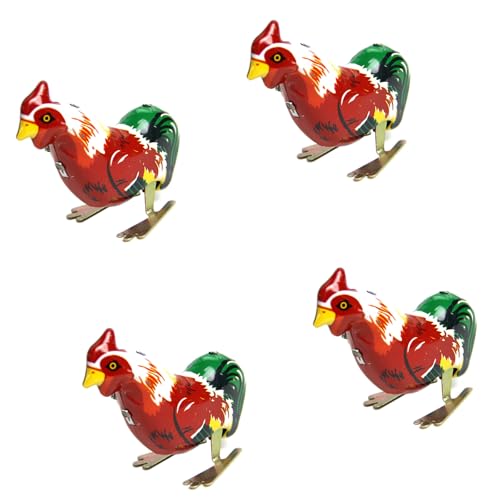 Klaisy Nostalgic Windup Rooster Hackung Hühnchenspielzeug Für Desktop Zubehör Streich Vintage Foto Requisiten Klaisy Nostalgic Windup Rooster Hackung Hühnchenspielzeug Für Desktop Zubehör Streich Vintage Foto Requisiten von Klaisy