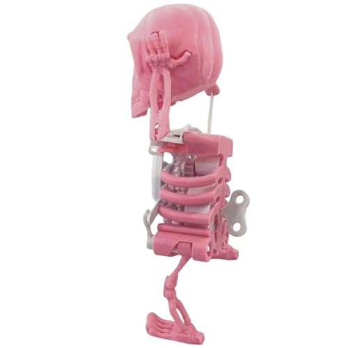 Klaisy Tanzes Skelettspielzeug 3D Swinging Windup Skelett 3D Gedrucktes Spielzeug Für Schreibtischdekoration Und Stressabbau Klaisy Tanzes Skelettspielzeug 3D Swinging Windup Skelett 3D Gedrucktes Spielzeug Für Schreibtischdekoration Und Stressabbau von Klaisy