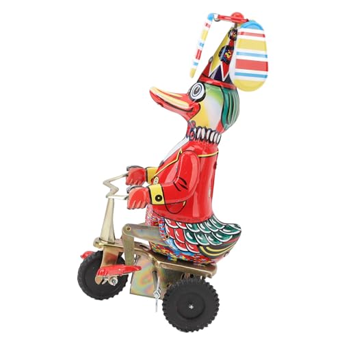 Klaisy Tinplate Spielzeug Einzigartige Ente Tin Dreirad Vintage Windup Spielzeug Für Home Dekoration Und Sammlung Klaisy Tinplate Spielzeug Einzigartige Ente Tin Dreirad Vintage Windup Spielzeug Für Home Dekoration Und Sammlung von Klaisy