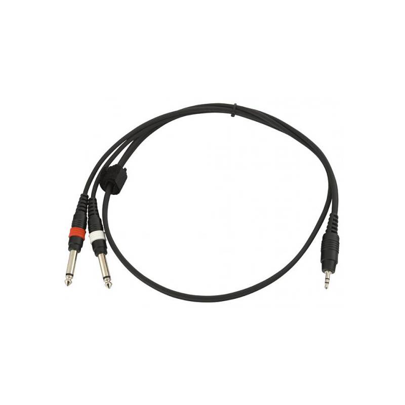 Klang Jack plug mini stereo - 2x jack plug 1m Y-Kabel von Klang