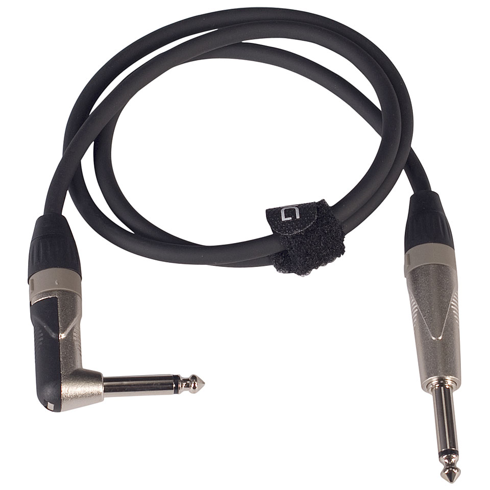 Klang Jack cable 0,9m one angled Patchkabel von Klang