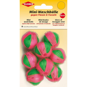 Kleiber Mini-Waschbälle gegen Flusen und Fusseln Ø3,5cm - 8 Stk von Kleiber