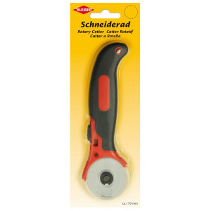 Kleiber Rollschneider Schwarz/ Rot Ø45mm 17cm von Kleiber