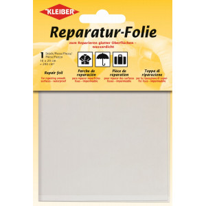 Kleiber selbstklebende Reparatur-Folie Polyester Transparent 10x20cm - von Kleiber