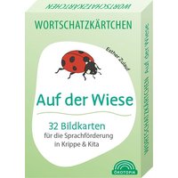 Wortschatzkärtchen: Auf der Wiese von Klett Kita GmbH