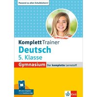 Klett KomplettTrainer Gymnasium Deutsch 5. Klasse von Klett Lerntraining bei PONS Langenscheidt GmbH