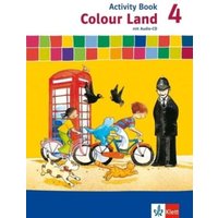 Colour Land ab Klasse 3. Activity Book mit Audio-CD 4. Schuljahr von Klett Schulbuchverlag