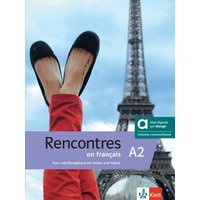 Rencontres en français A2 - Hybride Ausgabe allango von Klett Sprachen GmbH