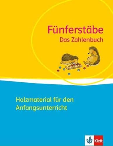 Klett Das Zahlenbuch. 1. und 2.Schuljahr. Beilage Fünferfelder aus Holz (4-er Pack) von Klett