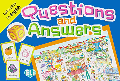 Questions and Answers: Let's Play in English. Spiel mit 66 Spielkarten, 1 Poster, 1 Fragewörterwürfel, Spielanleitung von Klett