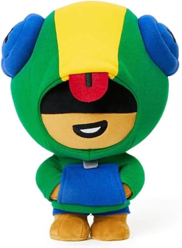 Klikkopers Brawl Stars Kuscheltiere, Brawl Stars Leon Kuscheltier, Brawl-Stars Plüschpuppe, Brawl-Stars Figuren, Brawl-Stars Plüschtiere, Brawl-Stars Plushies, Weihnachten Kleine Geschenke (Leon) von Klikkopers