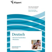 Deutsch/Personen beschreiben / Wortarten von Klippert Verlag in der AAP Lehrerwelt GmbH