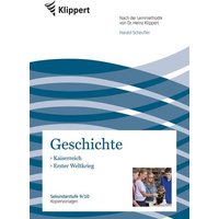 Kaiserreich - Erster Weltkrieg von Klippert Verlag in der AAP Lehrerwelt GmbH