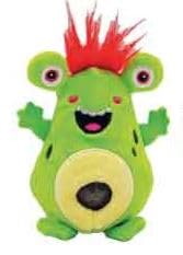 bb Jellyroos Monster Blam | Quetschball-Figur #60210 von Klostermann