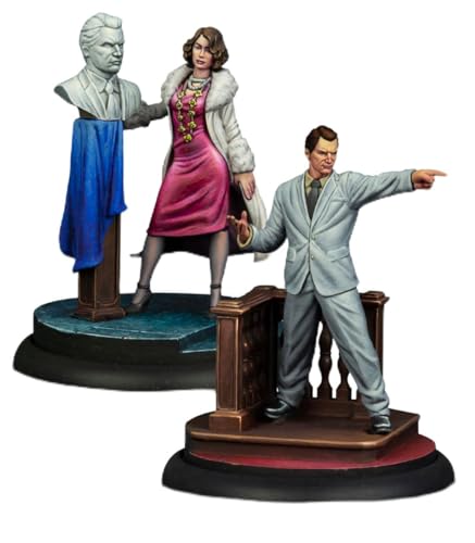 Knight Models - Batman Miniature Game: Harvey Dent & Gilda von Knight Models