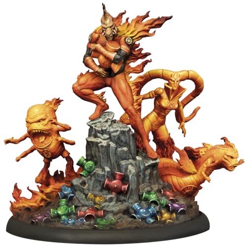 Knight Models - DC Multiverse Miniature Game: Larfleeze. Greed Lord von Knight Models