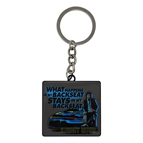 Knight Rider Zubehör Limited Edition Keyring, Buchstabenmuster, blau von Knight Rider