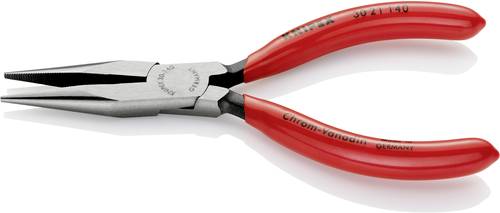 Knipex 30 21 140 Elektronik- u. Feinmechanik Flachrundzange Gerade 140mm von Knipex