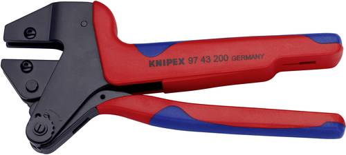 Knipex 97 43 200A Crimpzange ohne Crimpeinsatz von Knipex