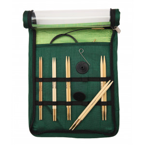 KnitPro Bamboo Austauschbare Rundstricknadel-Set Bambus 60-80-100 cm 3 von KnitPro