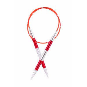 KnitPro SmartStix Rundstricknadeln Aluminium 40cm Rot 3,25mm von KnitPro