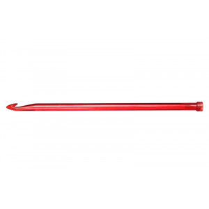 KnitPro Trendz inzelne Häkelnadel Acryl 30cm 12.00mm Rot für tunesisch von KnitPro