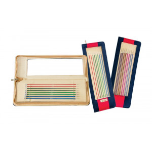 KnitPro Zing Nadelspitzen Set Aluminium 35 cm 2,5-6 mm 8 Größen von KnitPro