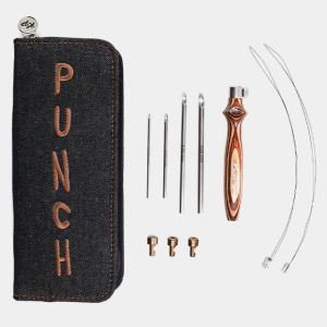 Knitpro Punch Needle Kit 2-5 mm 4 Größen - Earthy von KnitPro