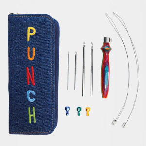 Knitpro Punch Needle Kit 2-5 mm 4 Größen - Vibrant von KnitPro