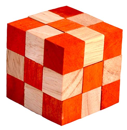 Knobelholz.de Snake Cube Level Orange M von Knobelholz.de