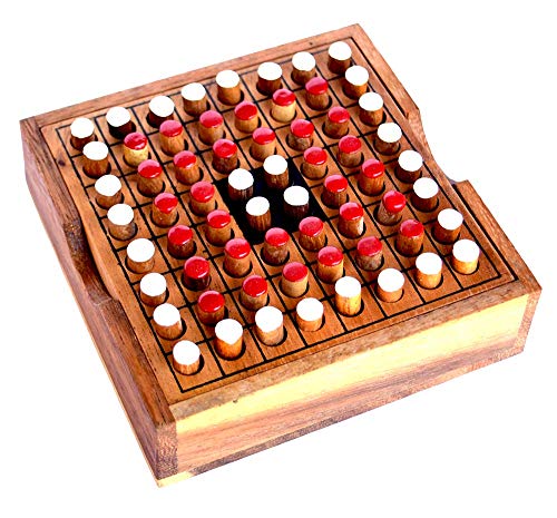 Othello Obversi Box, Obversi small Knobelholz Strategiespiel Wende Stein, Umdreh Stein, Kinderspiel, Reisespiel, Gesellschftsspiel, Brettspiel von Knobelholz.de